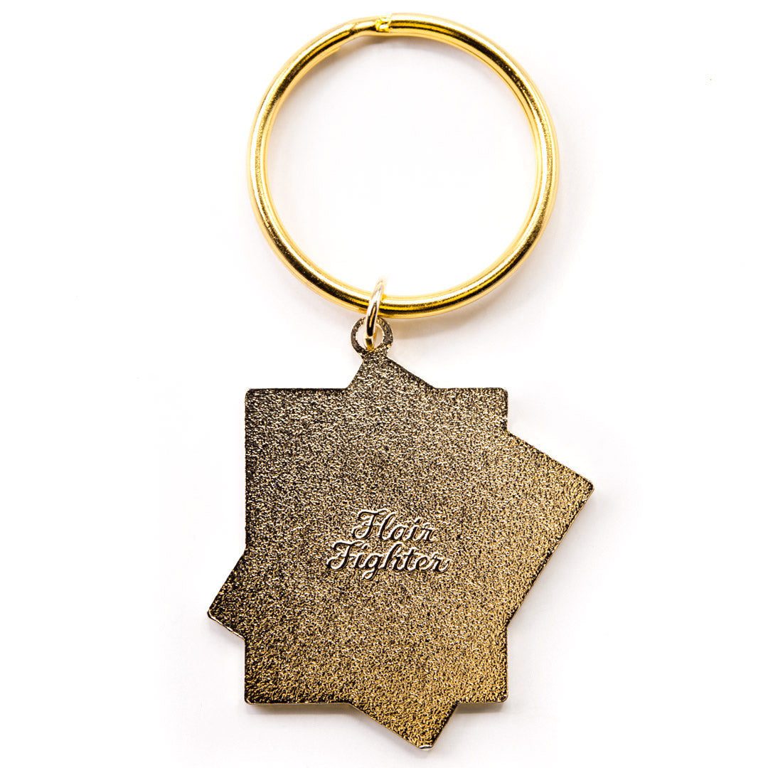 Ask Me About My Cats! (Tonkinese Cat) Keychain-3